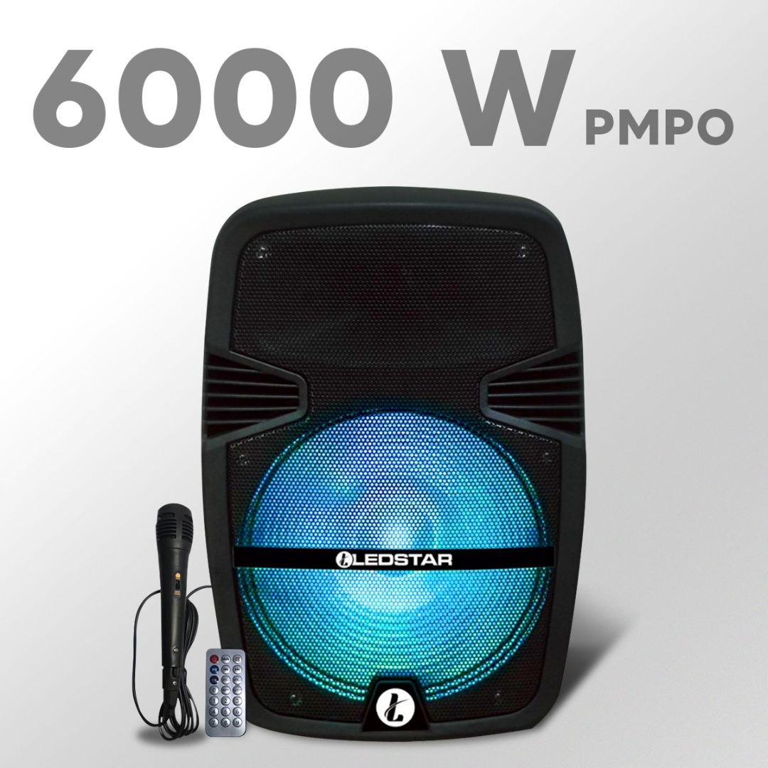 Parlante Ledstar BEAT 15" Bluetooth - Imagen 3