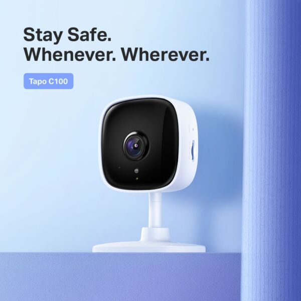 CÁMARA WIFI DE SEGURIDAD TP-LINK TAPO C100 - Imagen 4